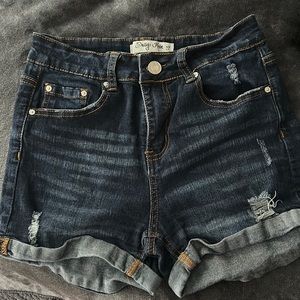 Cute dark blue shorts